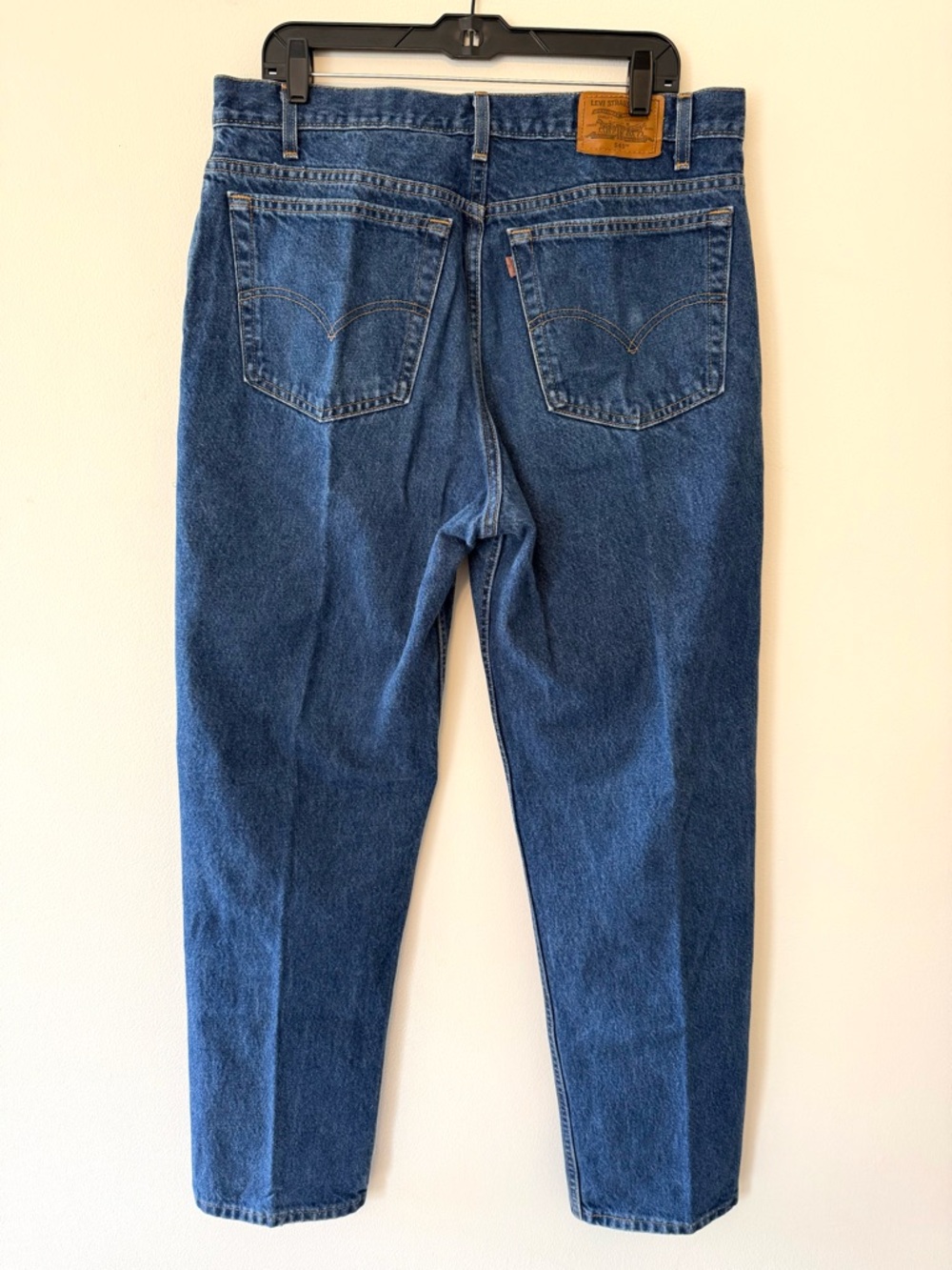 Levi's Vintage 90s Y2K 540 Relaxed Fit Denim Jeans Medium Blue Wash Size 38x32